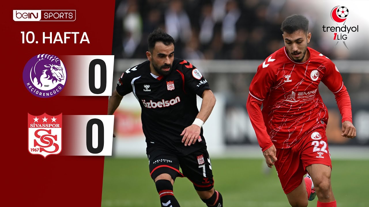 Ankara Ke&ccedil;i&ouml;reng&uuml;c&uuml; (0-0) Sivasspor | 10. Hafta Ma&ccedil; &Ouml;ZETİ | Trendyol 1. Lig - 2025/26