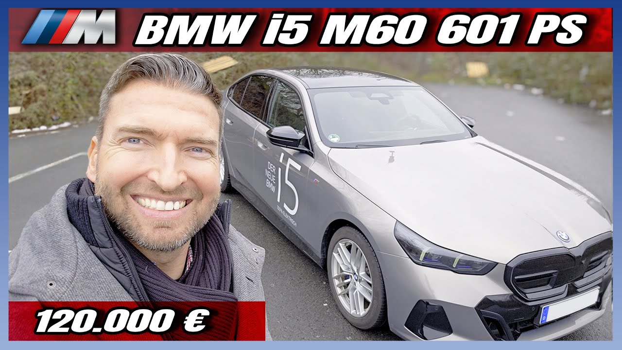 BMW i5 M60: 601 PS Power! Das ultimative E-Auto? | Review | Test