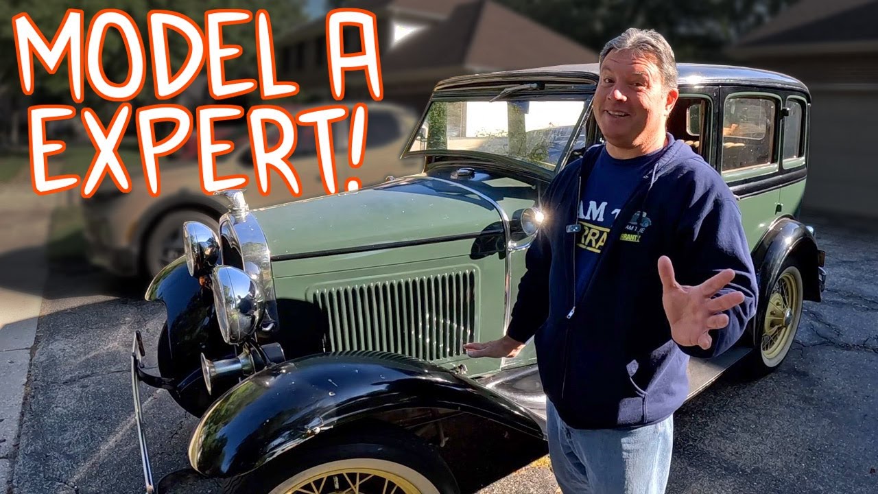 Paul Shinn Drives My 1931 Ford Model A! (Ft. @ModelA )