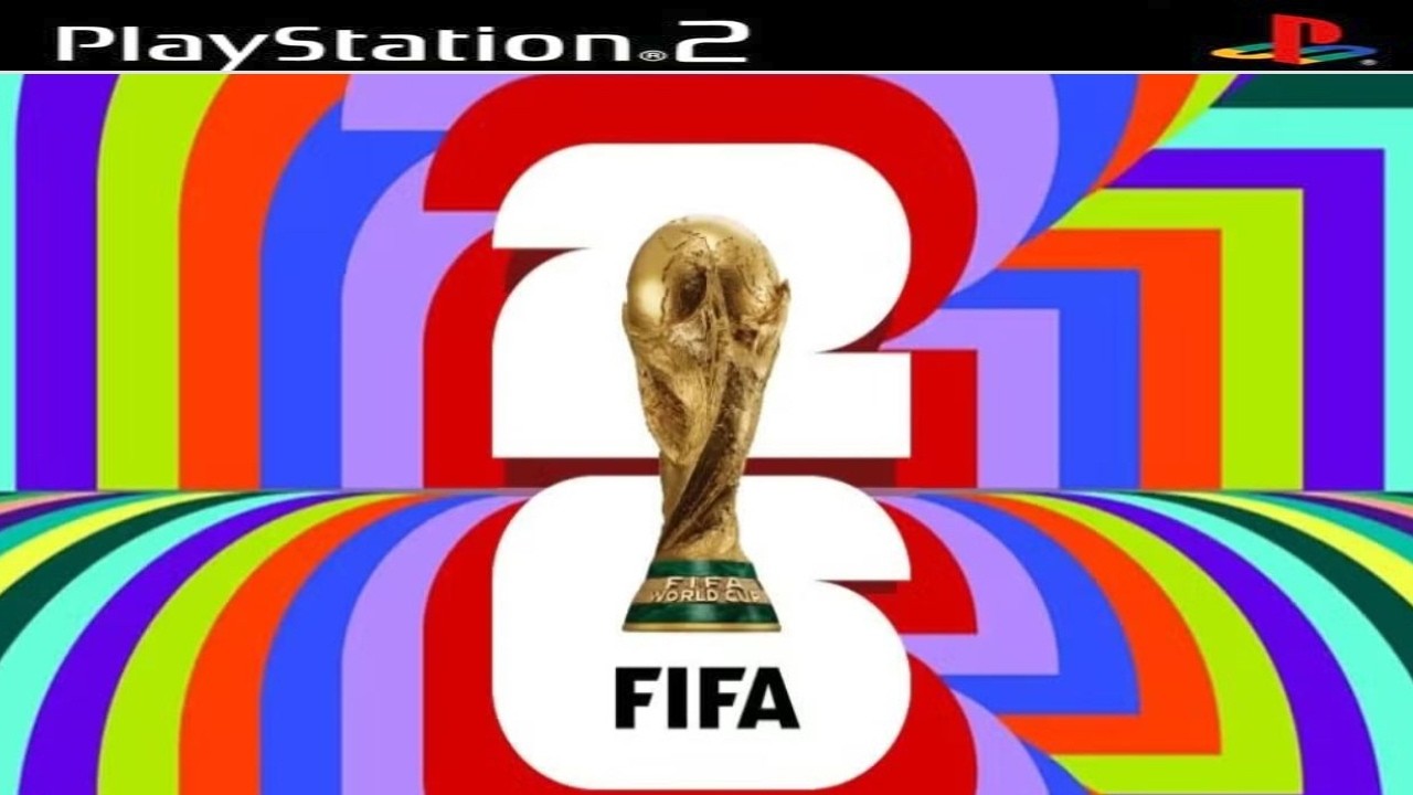 Меню Чемпионата мира по футболу FIFA 2026 для PES PS2
