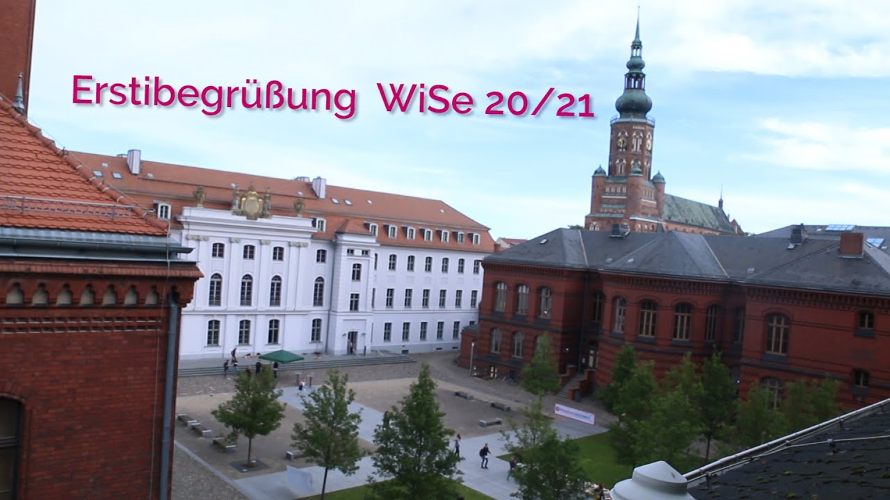 Erstibegrüßung WS 20/21 I Uni Greifswald