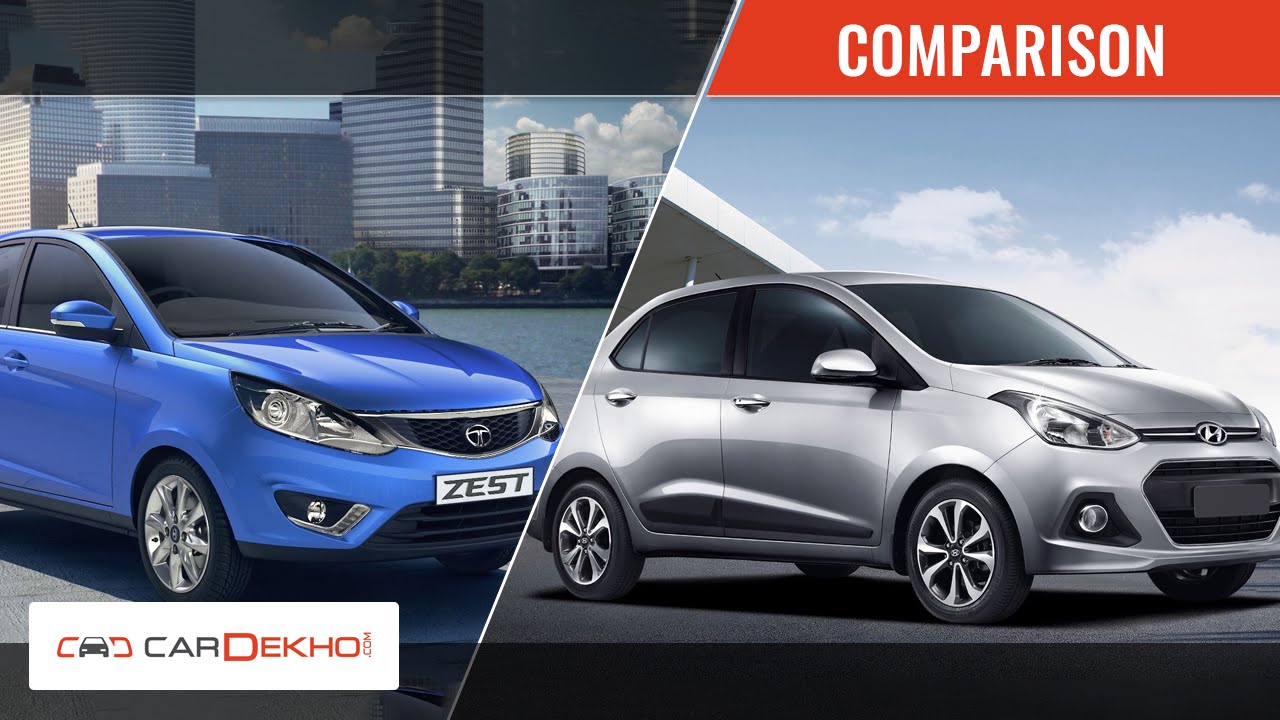 Tata Zest vs Hyundai Xcent | Video Comparison | CarDekho.com