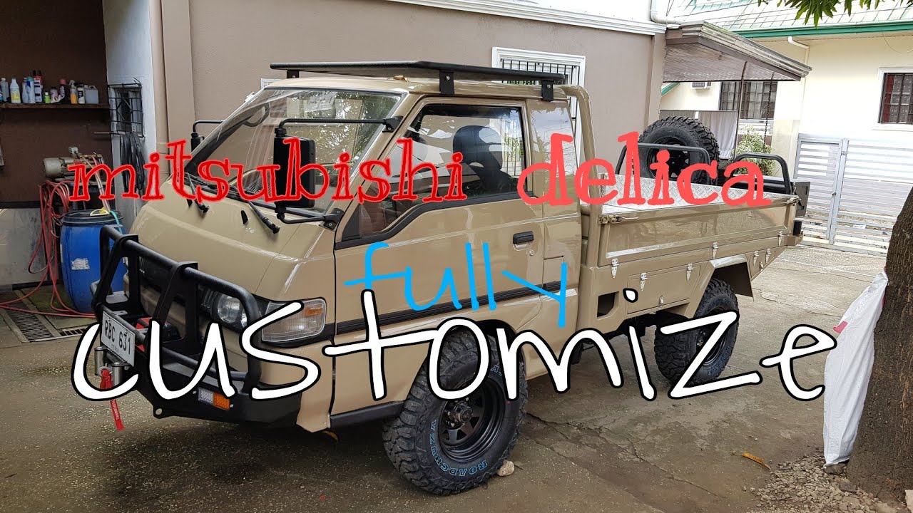 mitsubishi delica fully customize #4x4offroad #4x4 #manongsteel #delica4x4