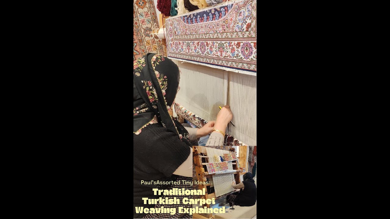 Почему турецкие ковры ручной работы стоят так дорого | Объяснение от мастеров из Каппадокии