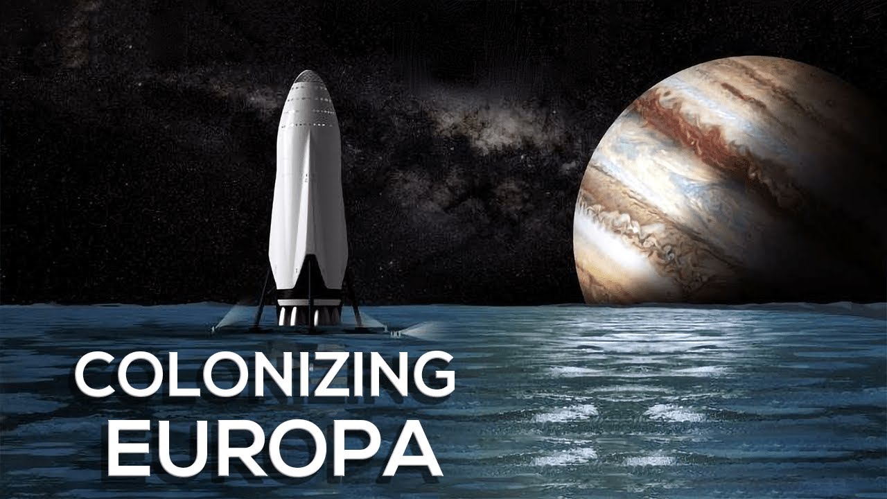 Colonizing Europa (Jupiter's Moon)