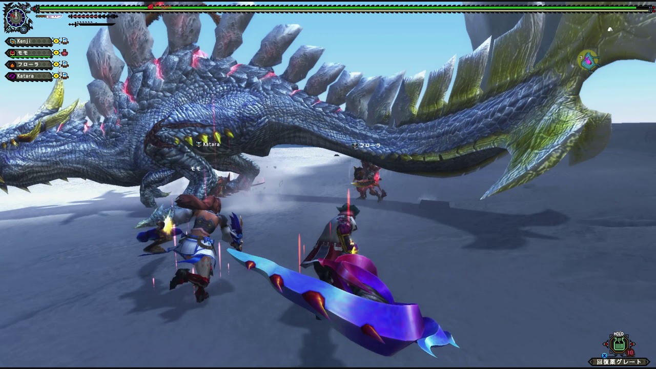 Monster Hunter Frontier Z: Zenith Giaorugu G200 (辿異種ギアオルグ) [4K]