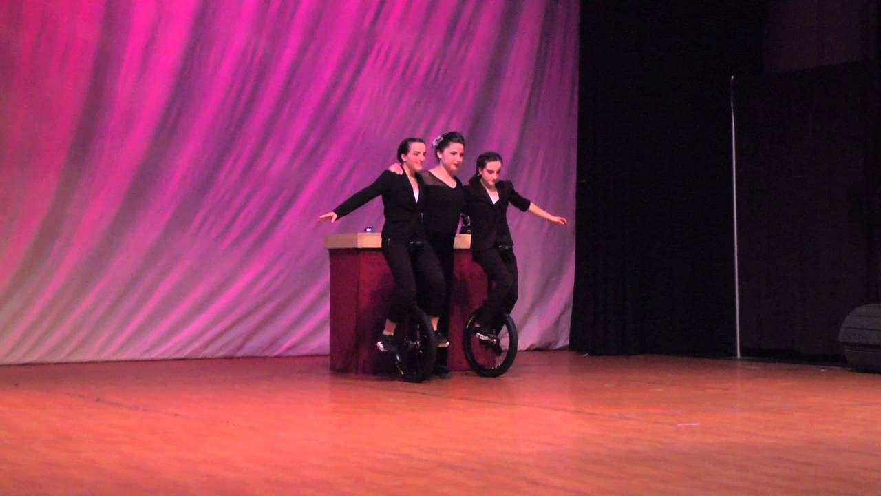 TRIcycle-Trio Unicycle Act