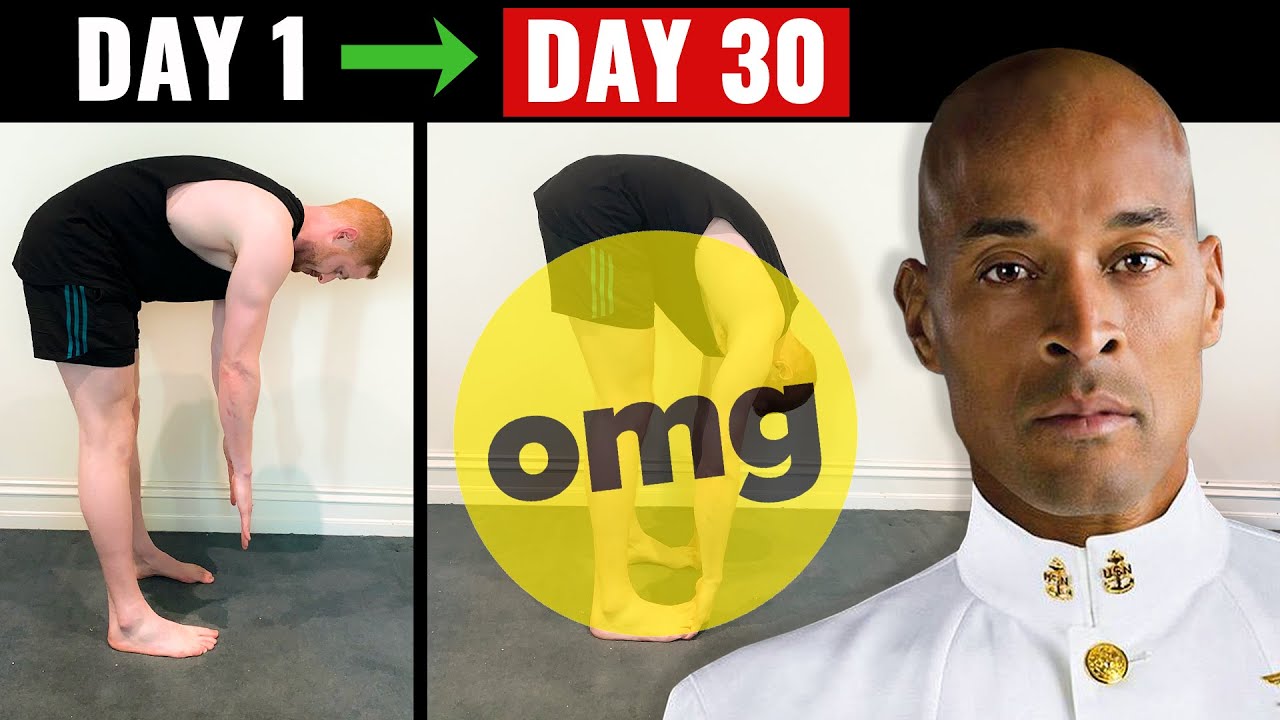 Stretching Like David Goggins - 30 Day Challenge || Max's Monthly Challenge