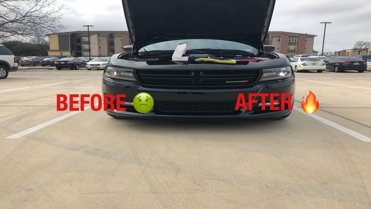 2015-18 Dodge Charger headlight installation *BEHIND THE SCENES*