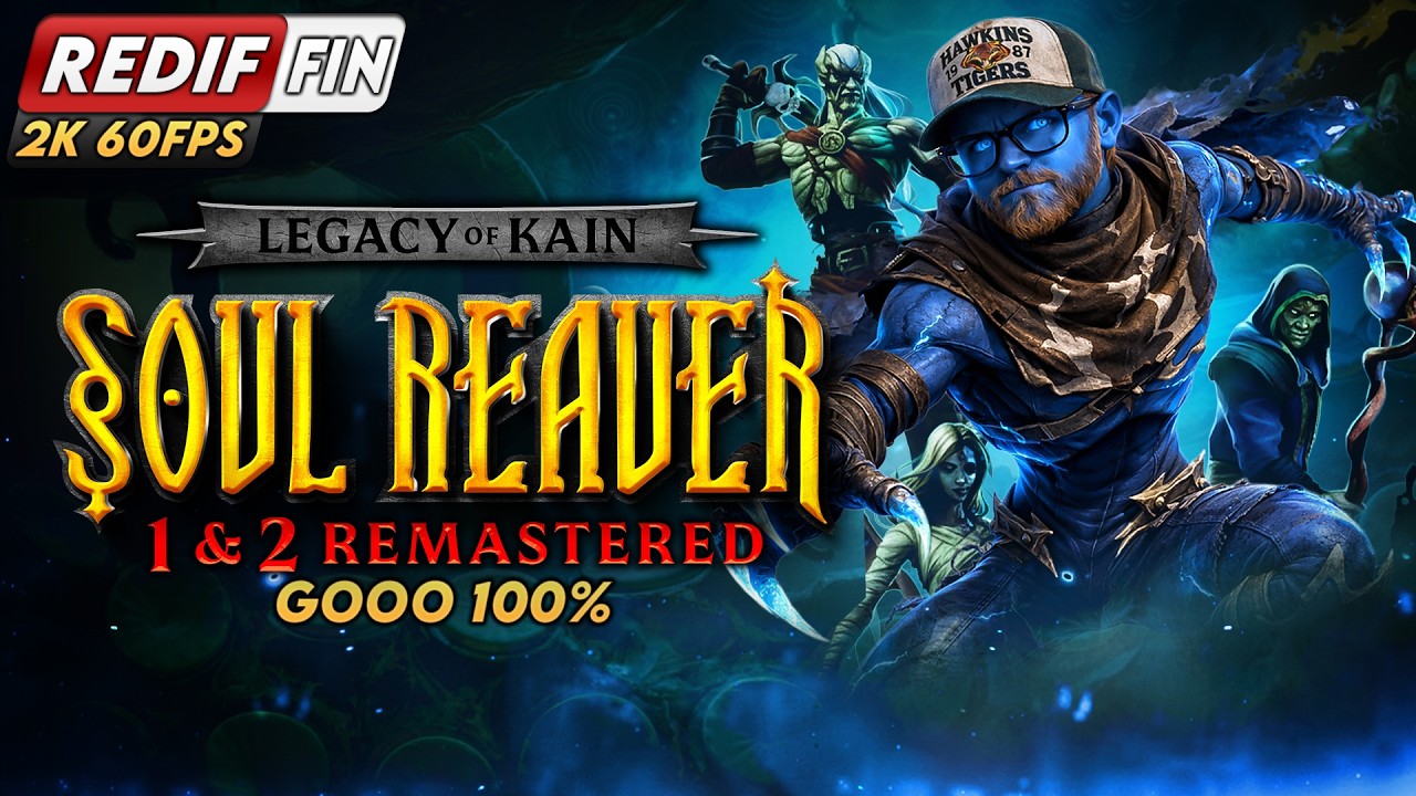 🔴 Legacy of Kain: Soul Reaver 1 & 2 Remastered💀| GOOO 100% | Vers Defiance | 2K 60 FPS | LIVE FR