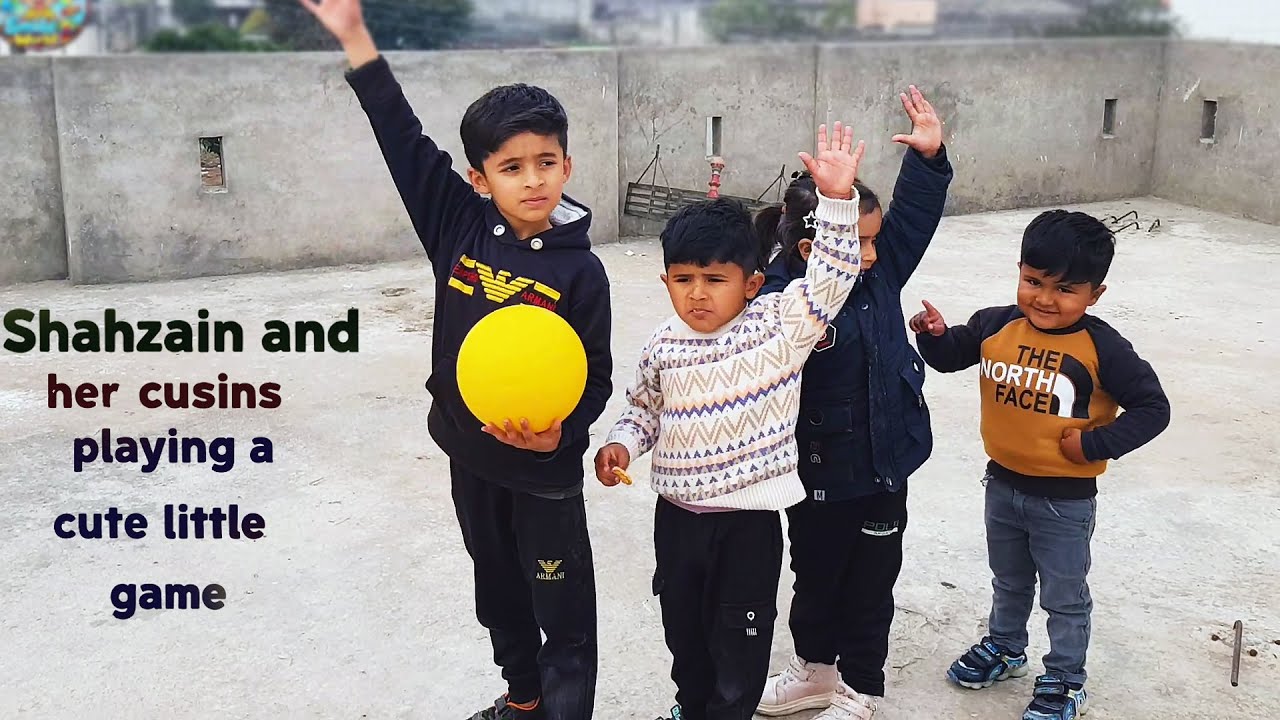 Fun Game with Shahzain & Cousins | Cute Kids Playtime
