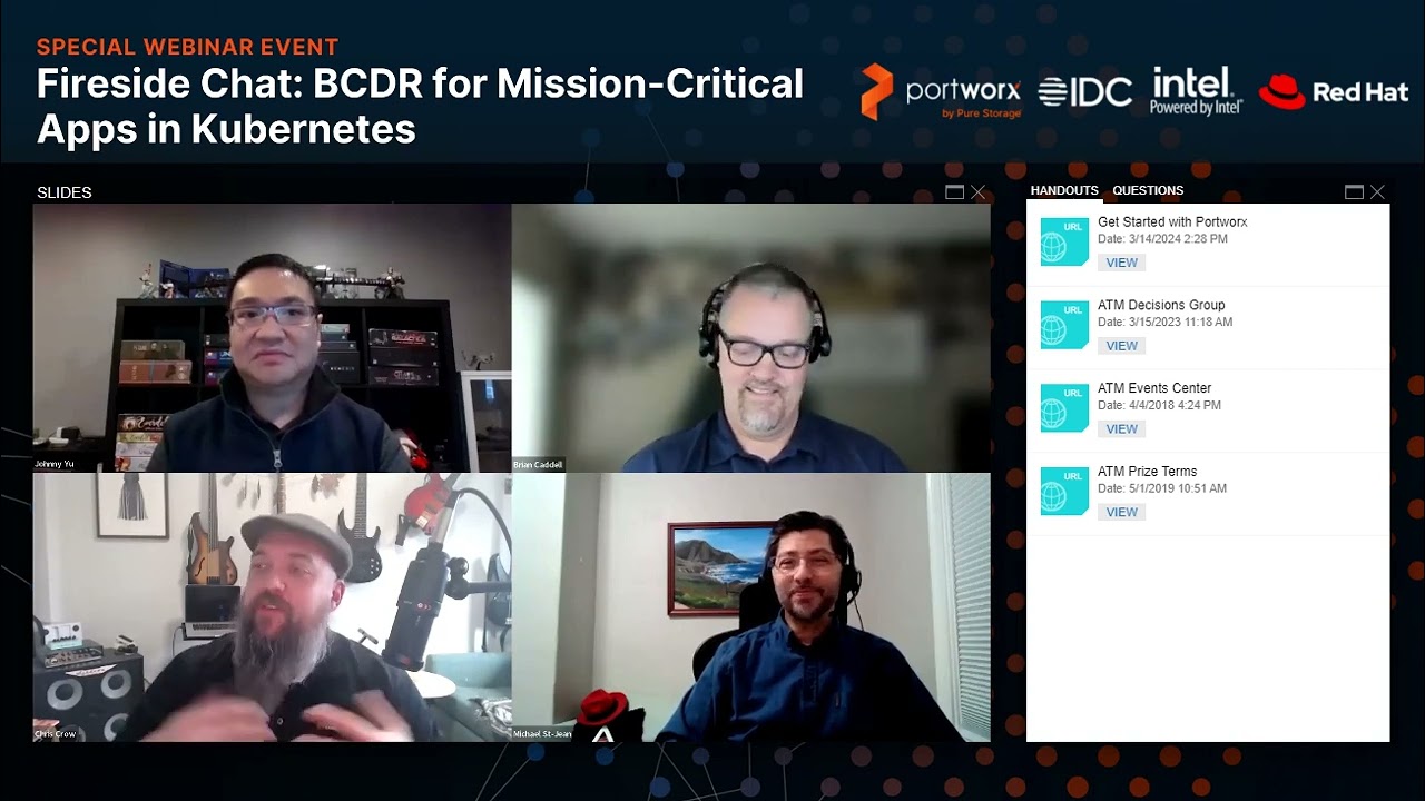 Fireside Chat: BCDR for Mission-Critical Apps in Kubernetes