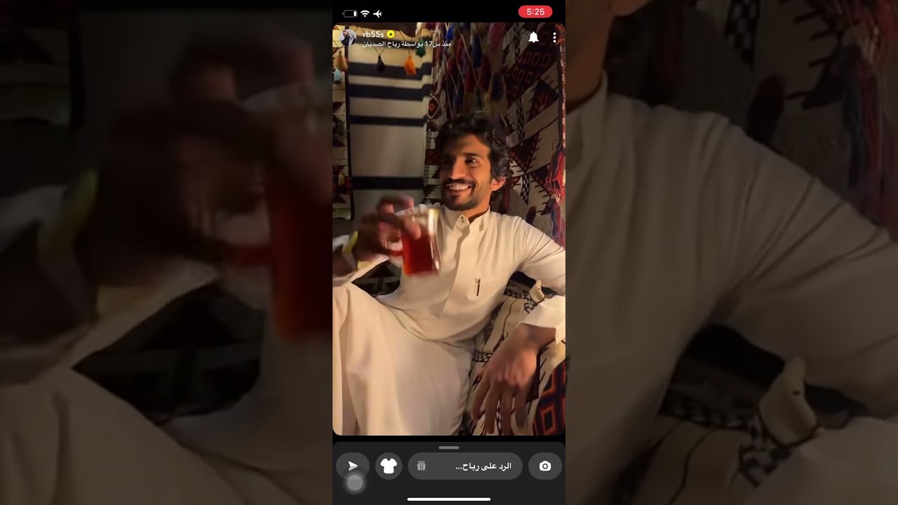 سنابات رباح الصديان في فقرة اسئله لعز بن سعيد