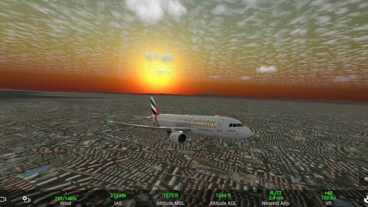 RFS - OMDB(Dubai) To EGLL(London) With Emirates Airline Airbus A320-200.
