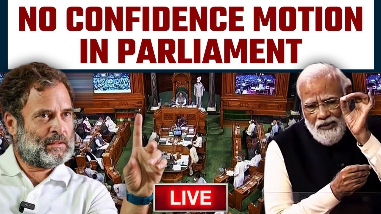 LIVE: Narendra Modi Lok Sabha Speech | INDIA vs NDA | Rahul Gandhi | Oneindia News