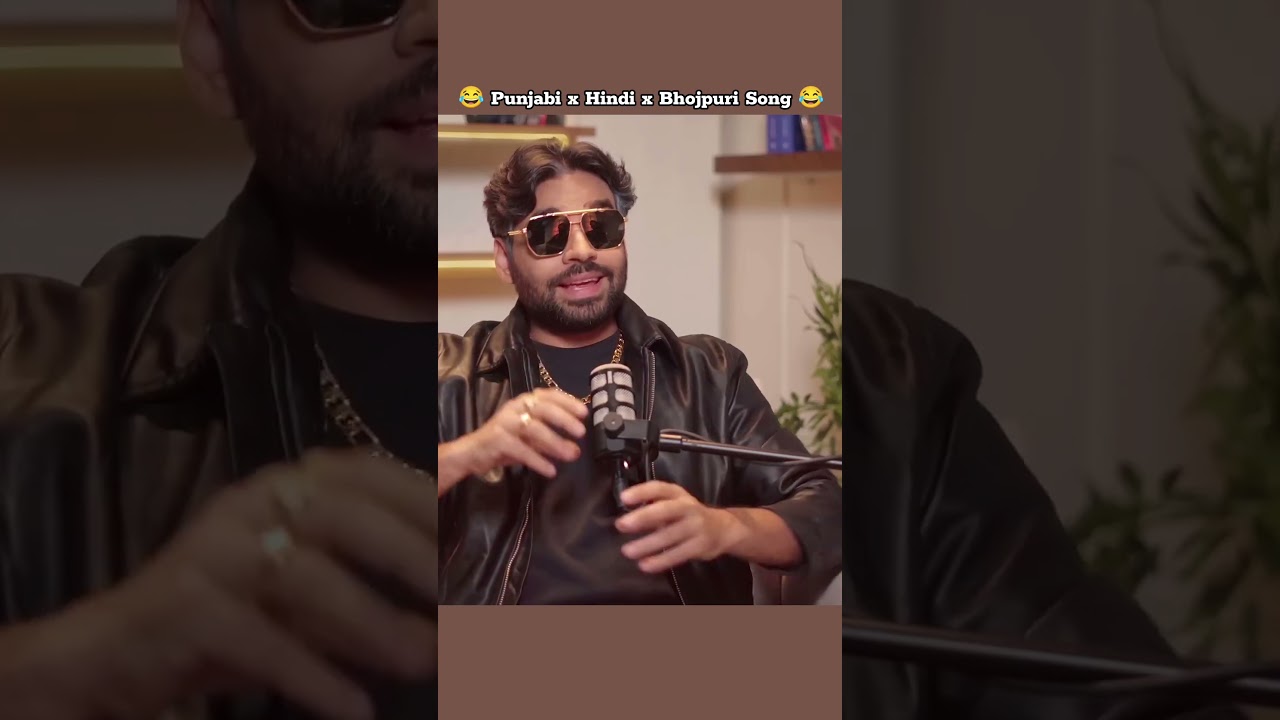 Bollywood main punjabi song 😂 #podcast #podcastclips #satishray #trending #comedy #shorts