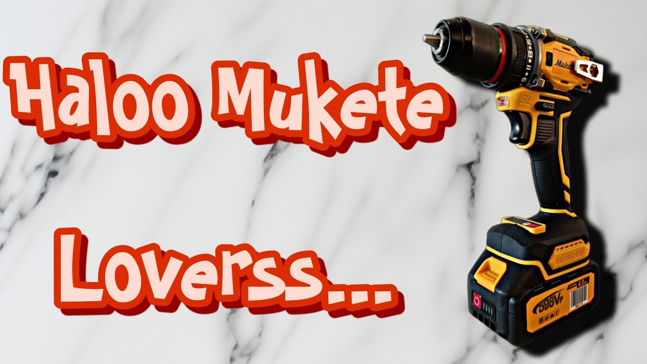 UNBOXING REVIEW DAN TES MUKETE 21V BRUSHLESS