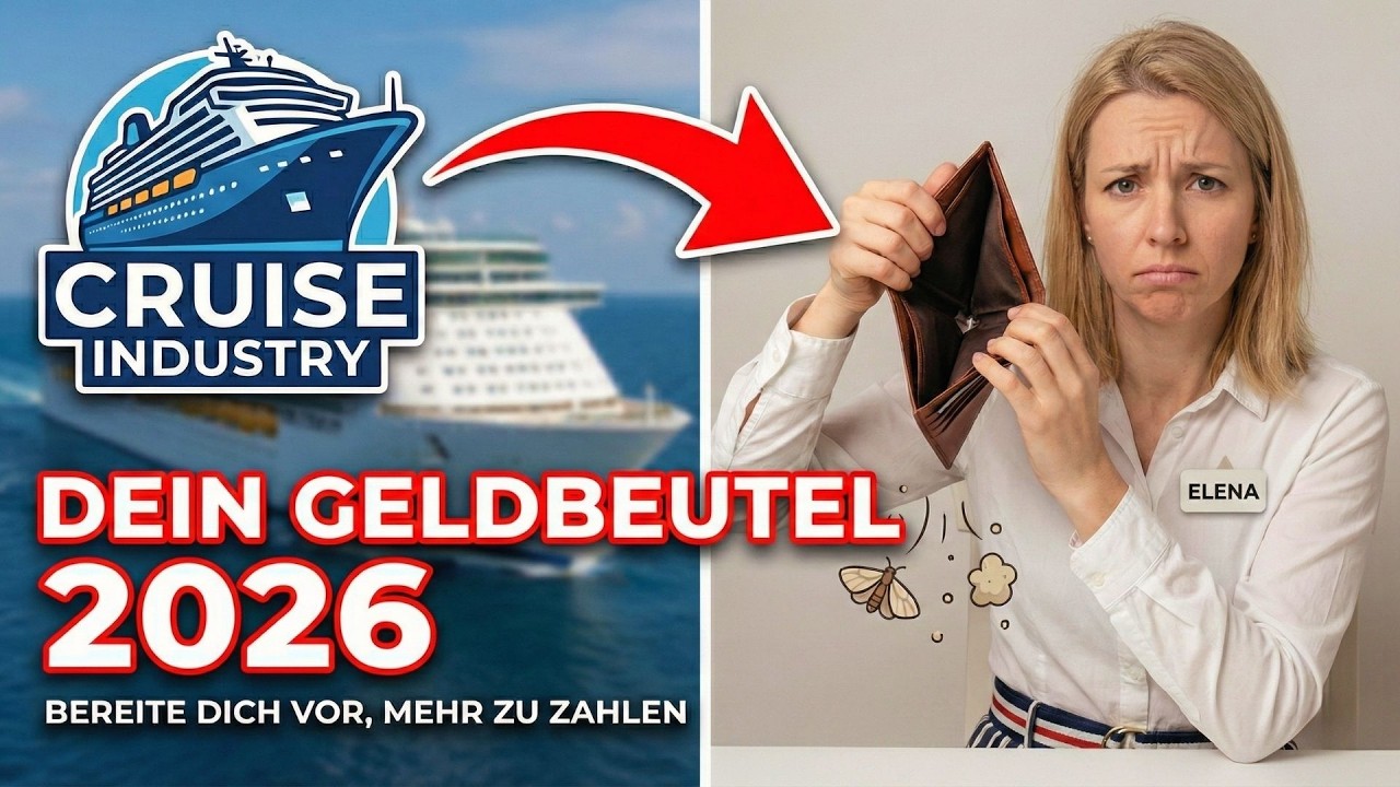 Kreuzfahrtlinien verlangen 2026 MEHR: 13 neue versteckte Gebühren, vor denen dich niemand warnt