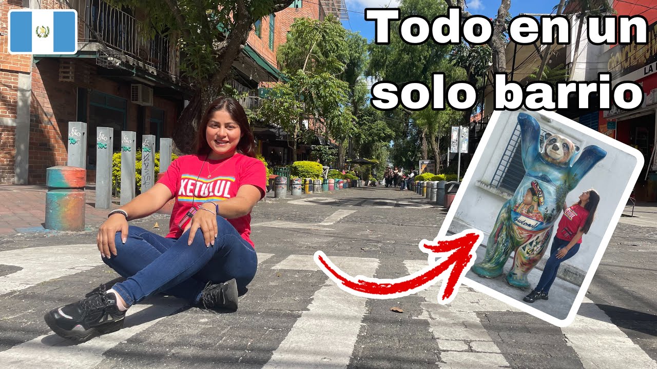 Así es 4 GRADOS NORTE en CIUDAD de GUATEMALA, Zona 4 🇬🇹 | Celinaz El Salvador