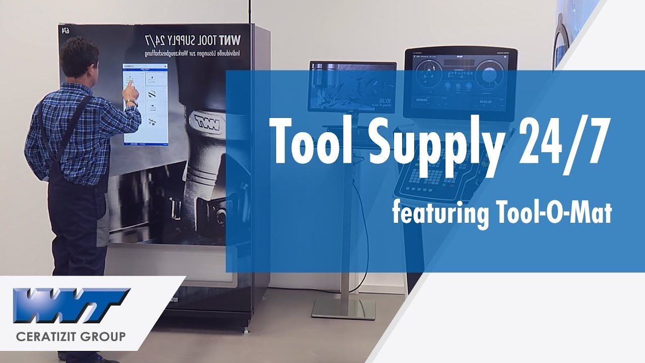 WNT's Tool Supply 24/7 featuring Tool-O-Mat 840 Tool Dispensing System