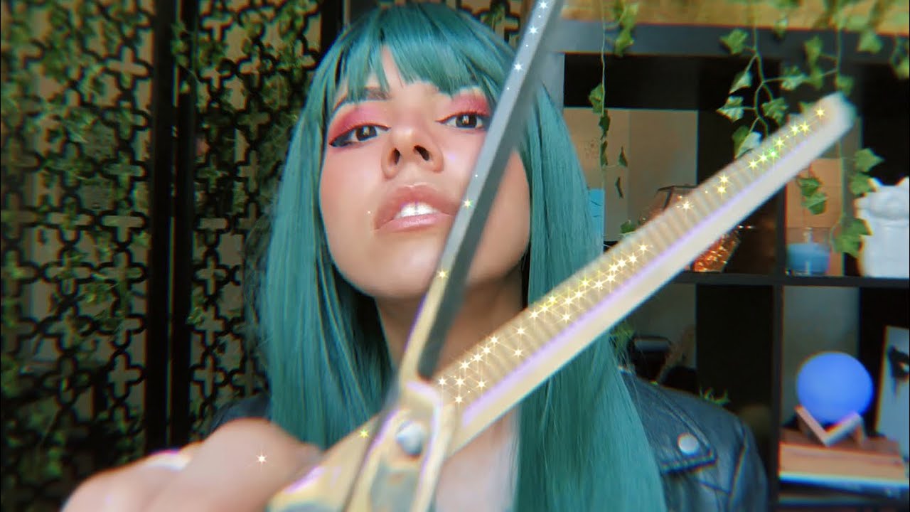ASMR Fast & Aggressive Haircut (rude + in a rush)
