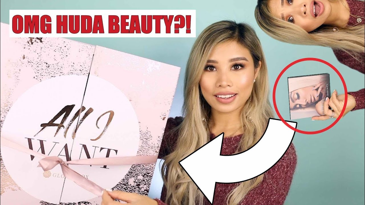 OMG HUDA BEAUTY?! Glossybox Adventskalender 2018 l Kisu