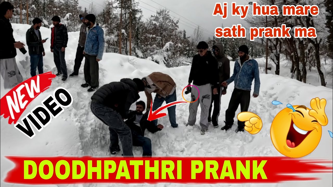 PRANK VIDEO FROM DOODHPATHRI FUNNY VIDEO FROM DOODHPATHRI WITH FRIENDS VLOG AND FUNNY #prankfreefir