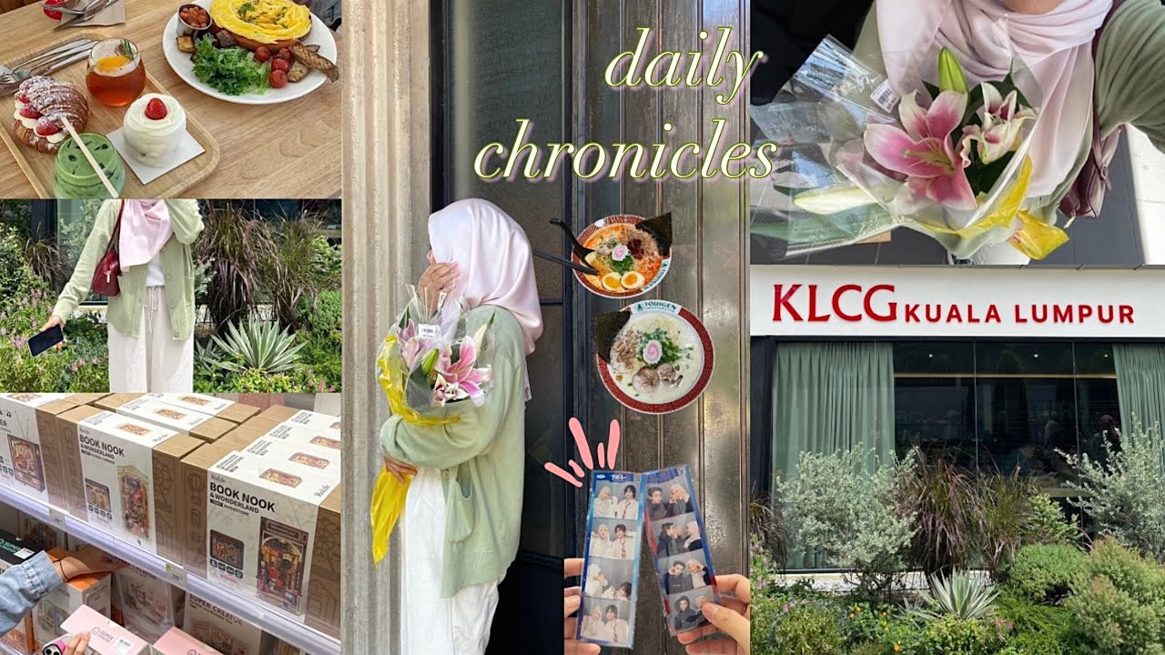 daily chronicles💌 | trying out KLCG, SKZ’s stay week photoism, lily shopping + more!