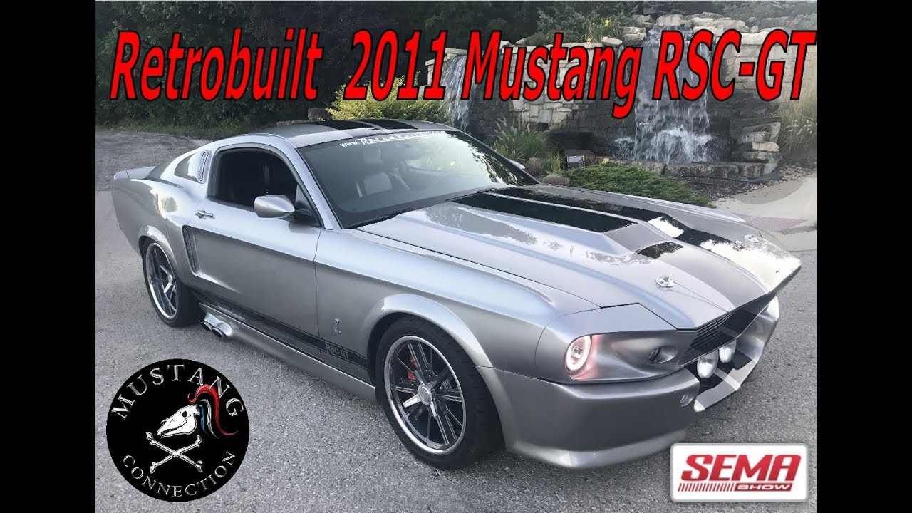 850 HP Retrobuilt  2011 Mustang RSC-GT Super Cobra JC Fisher Owner SEMA 2017