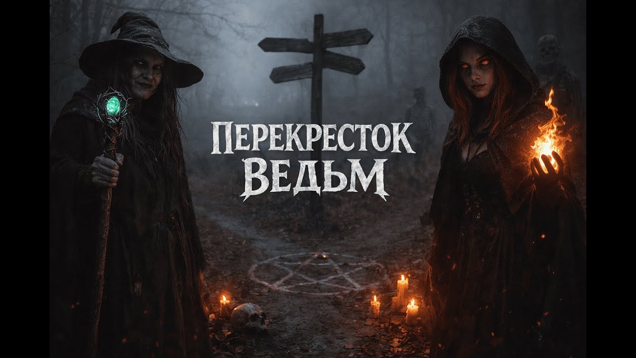 ПРОКЛЯТЫЙ ПЕРЕКРЕСТОК — древний обряд и таинственное исчезновение | Страшный рассказ