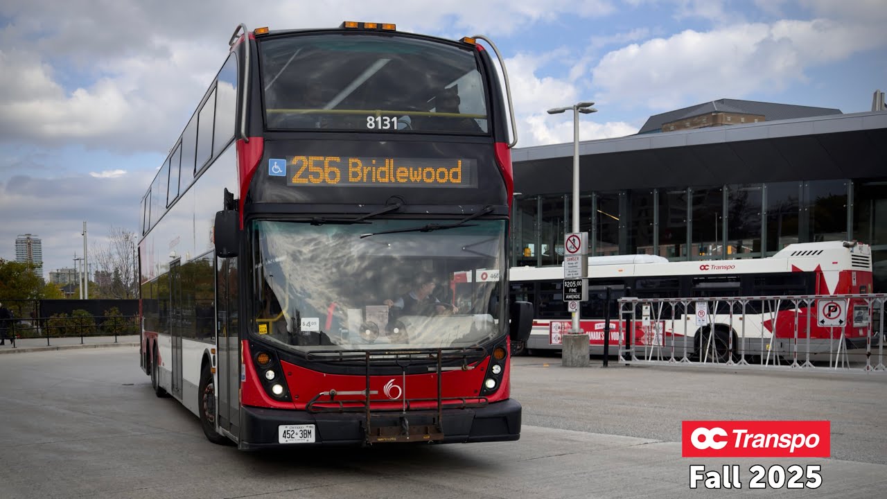 Transit in Ottawa Part 4 — Fall 2025 | #octranspo 