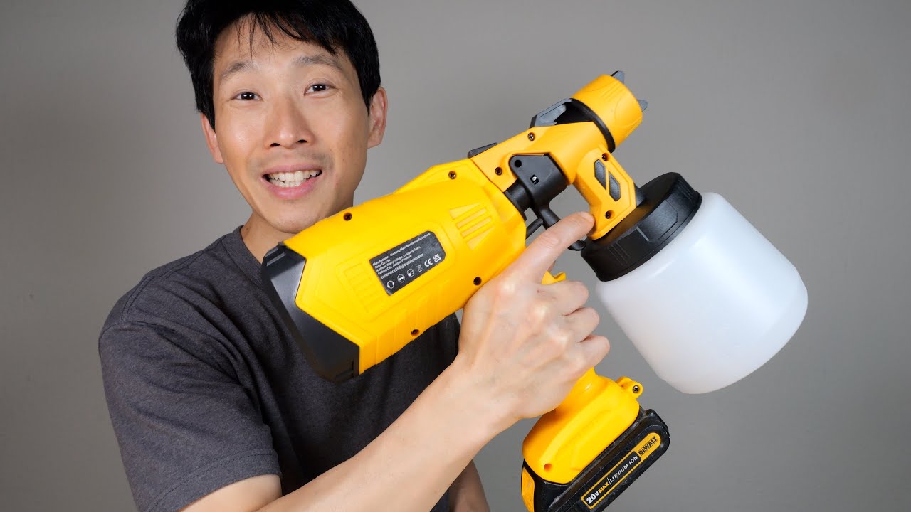 Cordless Paint Sprayer Tips and Tricks [Synxiter]