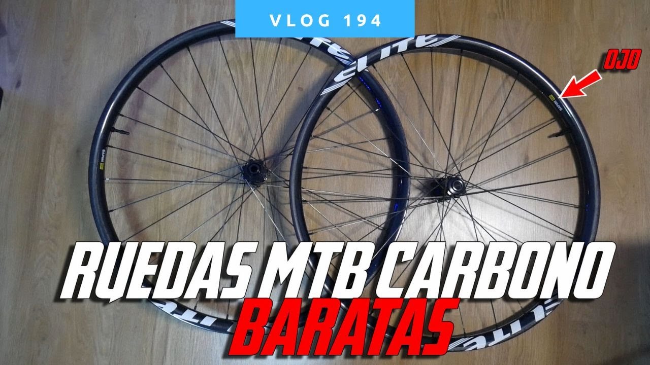 🚲RUEDAS DE CARBONO MTB🇨🇳 | BUENAS Y BARATAS