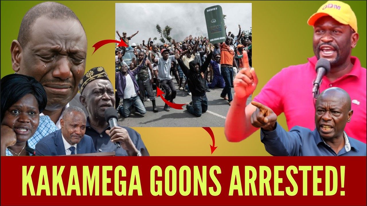 BREAKING! SIFUNA'S KAKAMEGA ARMY CRUSH RUTO'S POLICE GOONS I DAY BEFORE RALLY - KWISHA KABISA!