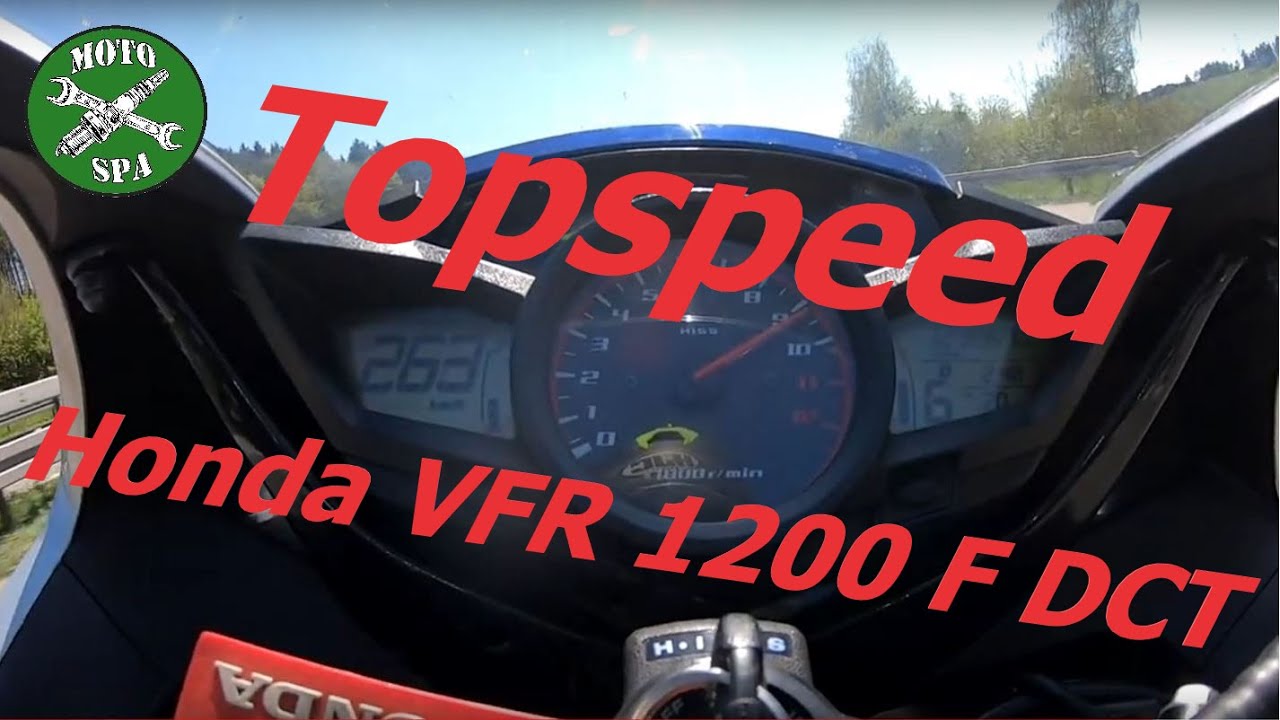 Topspeed Honda VFR 1200 F DCT