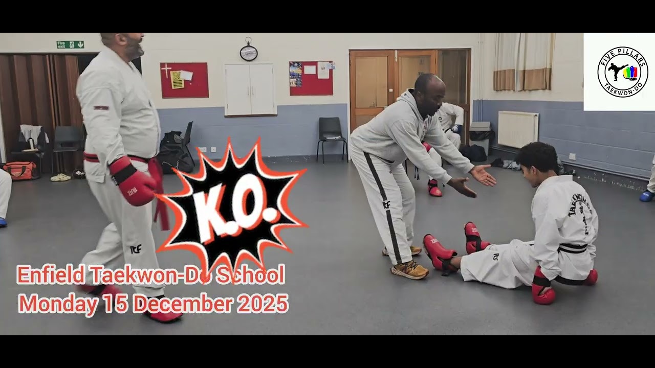 #martialarts Monday 15 12 2025 Enfield Taekwon-Do School #northlondon #tarkwondo