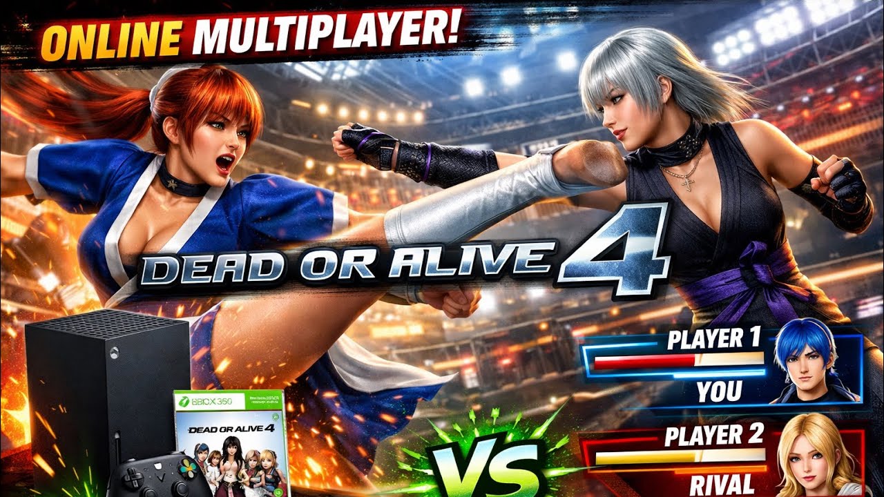 Dead or Alive 4 ONLINE in 2025?! Xbox Series X Multiplayer Is INSANE