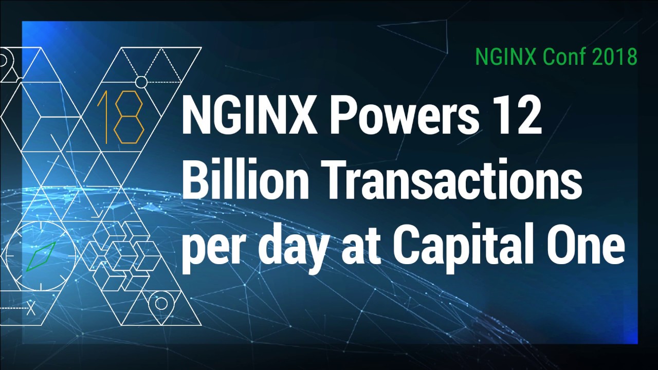 NGINX Powers 12 Billion Transactions per day at Capital One