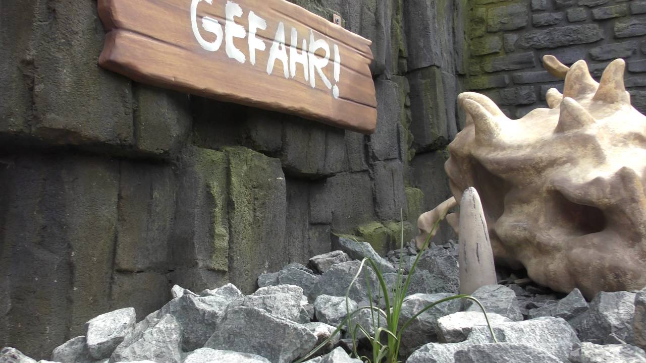 Drachengrotte - Onride - Heide Park 2016 [4K]