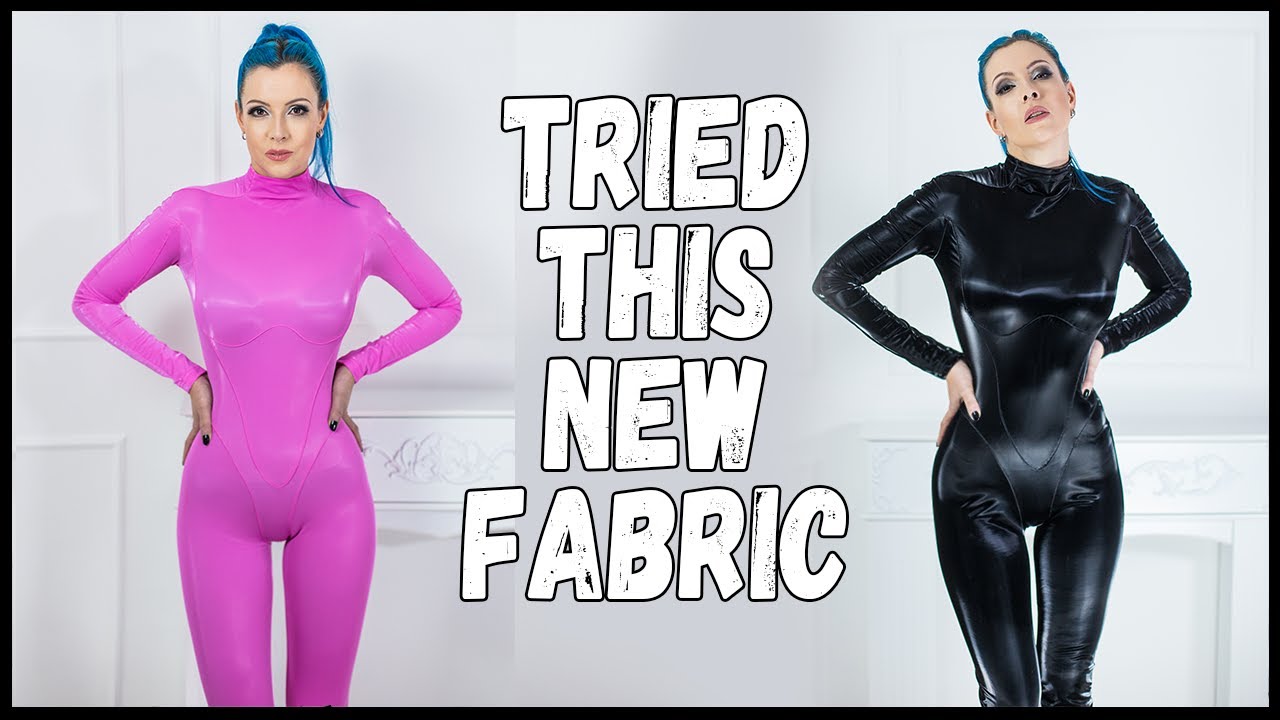 Skin tight PVC look Catsuits by Fashion Nova