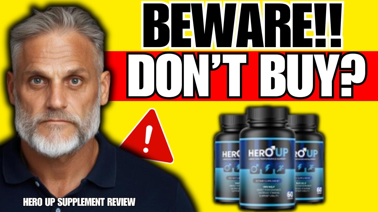 HERO UP PILLS REVIEW (❌SCAM OR LEGIT?✅) HeroUP Supplement Reviews - Does Hero UP Work? HeroUP Amazon