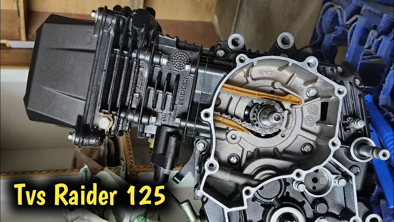 Brand New Tvs Raider 125 | Full Engine Fitting (Part 3) Ring Piston