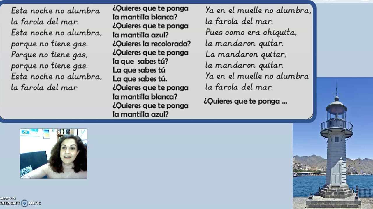 Canción La farola del mar