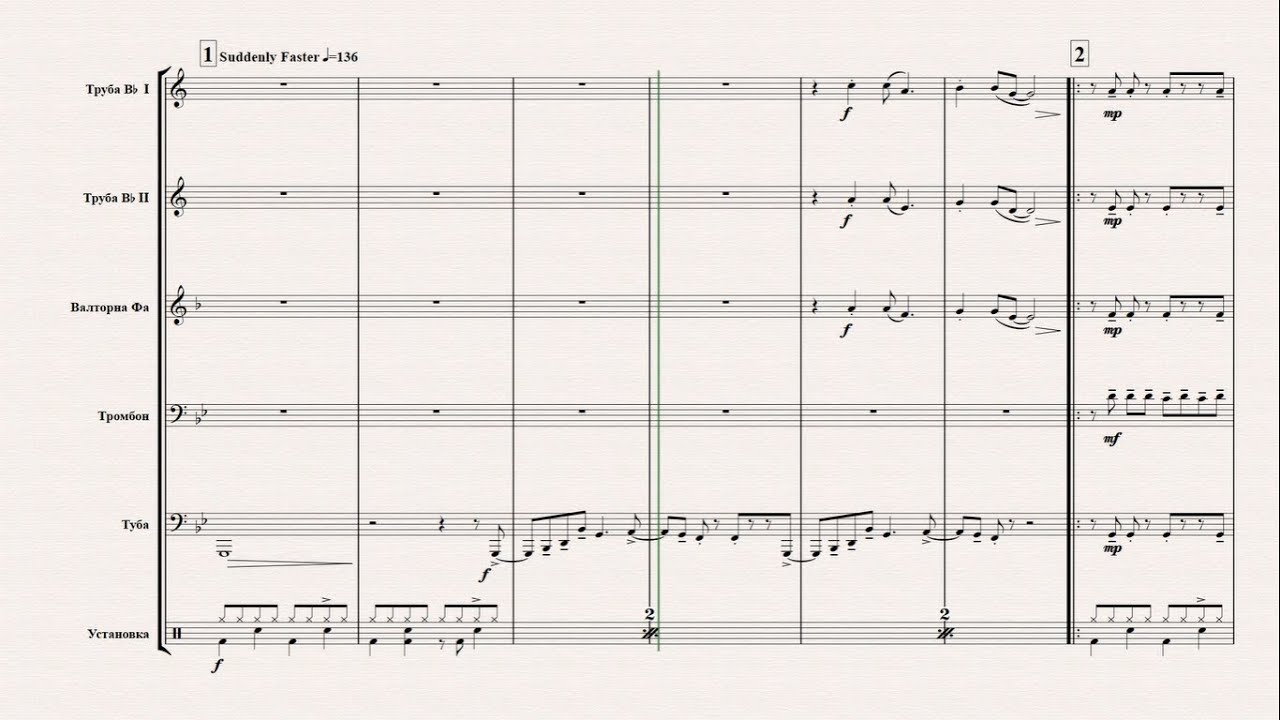 Michael Jackson Hit Mix for Brass Quintet (feat. Drum Set)