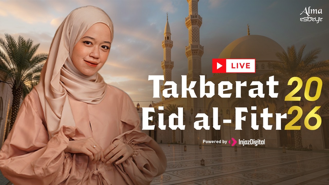 TAKBIRAN - ALMA ESBEYE || Livestream