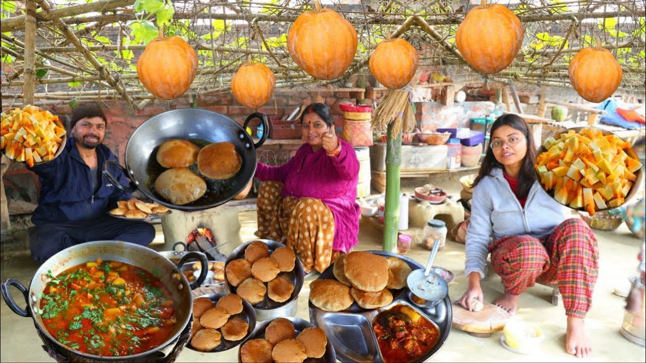 कद्दू की ऐसी रेसिपी नही देखी होगी खाने के बाद एकदम अलग नॉनवेज भी फिके लगेगे kaddu ki sabji masaledar