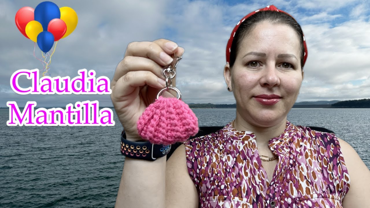 LLAVERO A CROCHET PASO A PASO