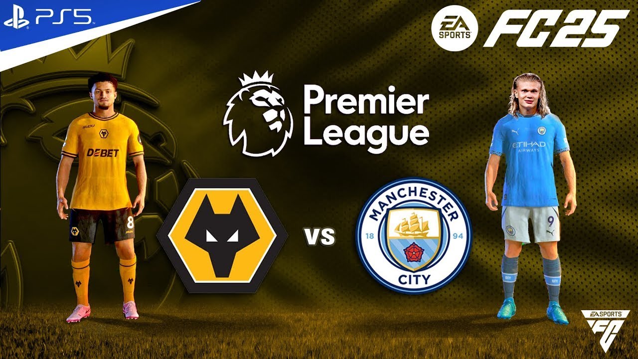 FC 25 - Manchester city vs Wolves - Premier League 25/26 Full Match | PS5 Pro [4K60] 🔥WHO WILL WIN🔥