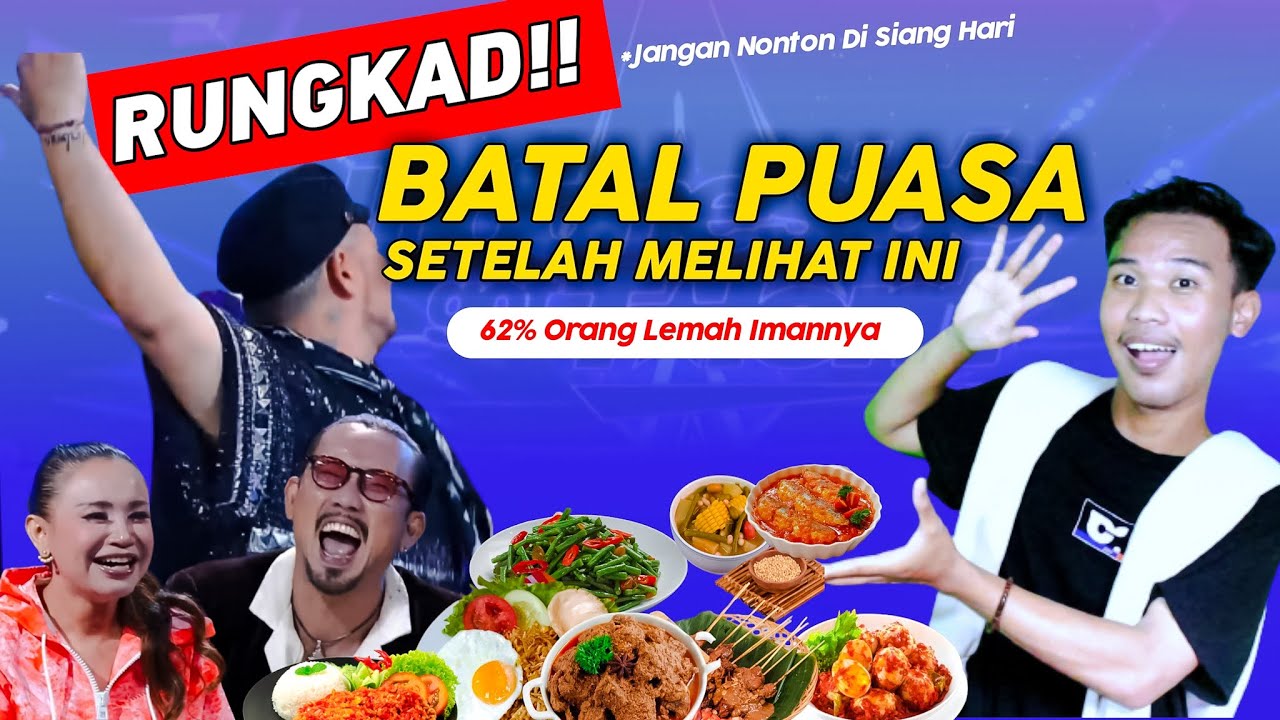 RUNGKAD ‼️ BATAL PUASA SETELAH MELIHAT INI SAMPAI SEMUA JURI Indonesia Got Talent Ngakak RIAN RRR