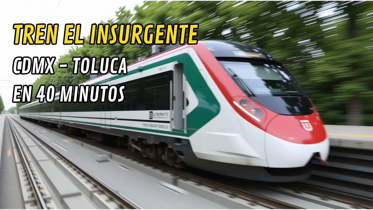 Toluca a CDMX en 40 minutos: ¿mito o realidad en 2026?
